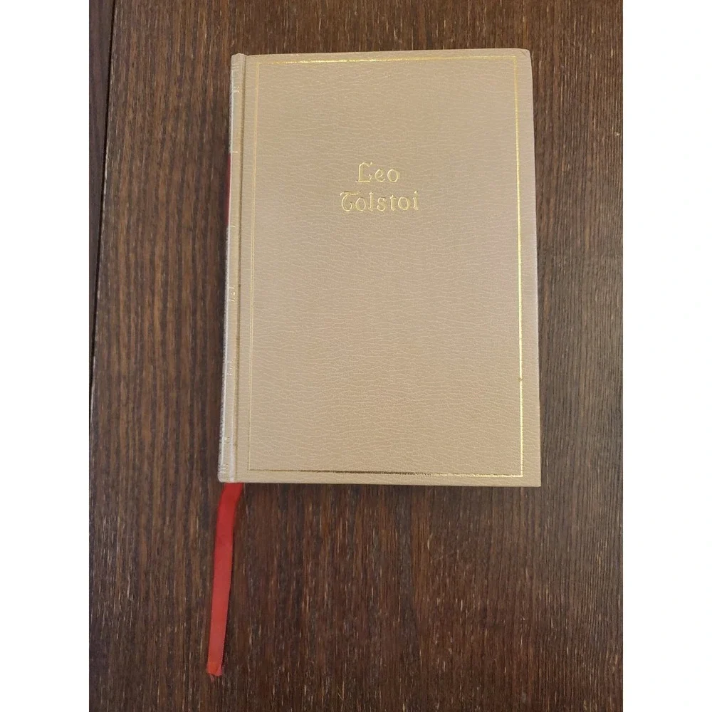 The Works of Leo Tolstoi -Black's Readers Service Book 1928 Gilt Hardcover 1 Vol